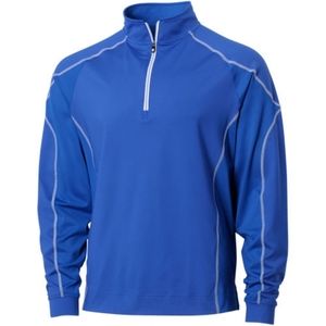 Footjoy half zip pullover men's medium blue